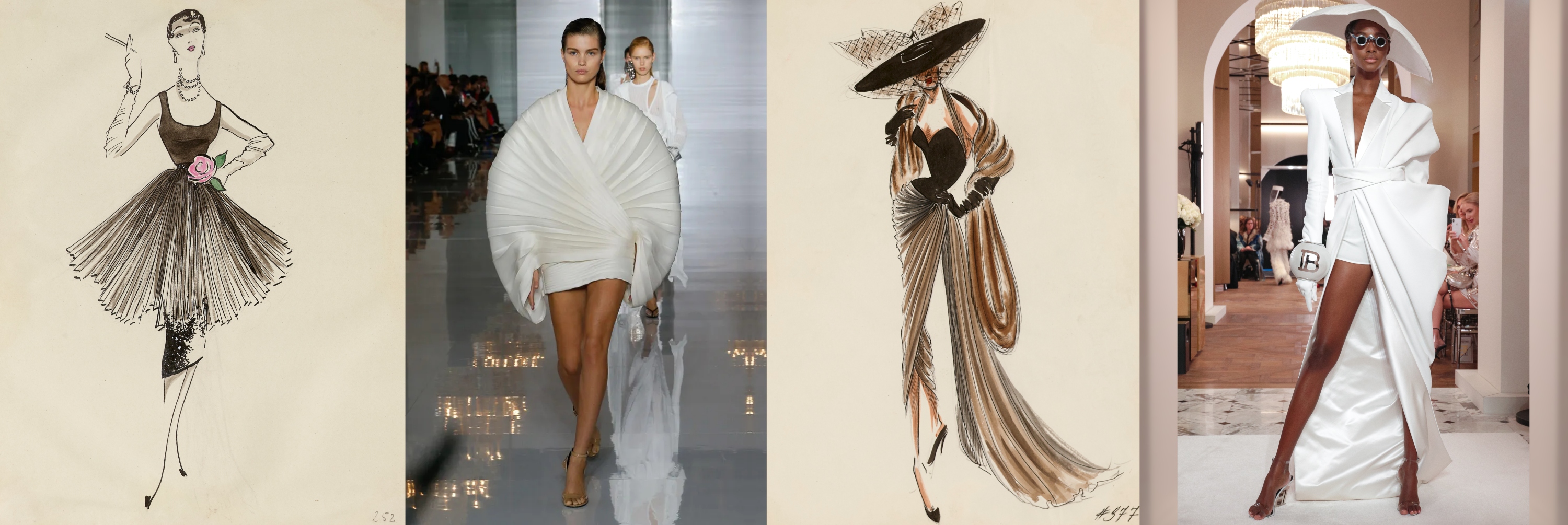 Olivier Rousteing Balmain Sketch  Fashion illustration, Fashion sketches,  Fashion design sketches